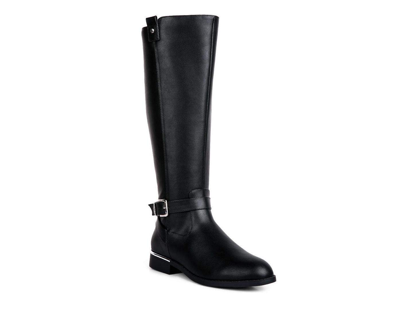 Женские ботинки London Rag Renny Buckle Strap Embellished Calf, цвет: Чёрный — фото 3