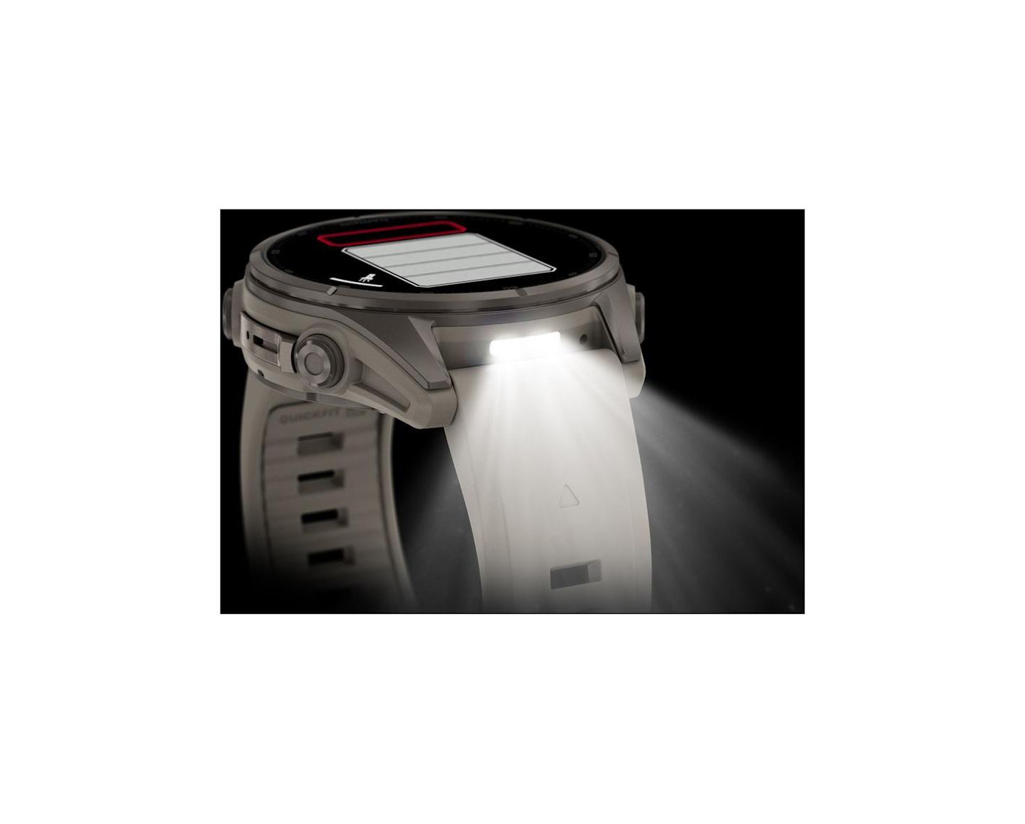 Мультиспортивные GPS-смарт-часы Garmin Fenix 9, 43 мм, силиконовый ремешок Fog Gray, цвет: Туманный серый — фото 3