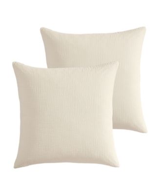Muslin 2-Piece Sham Set, European