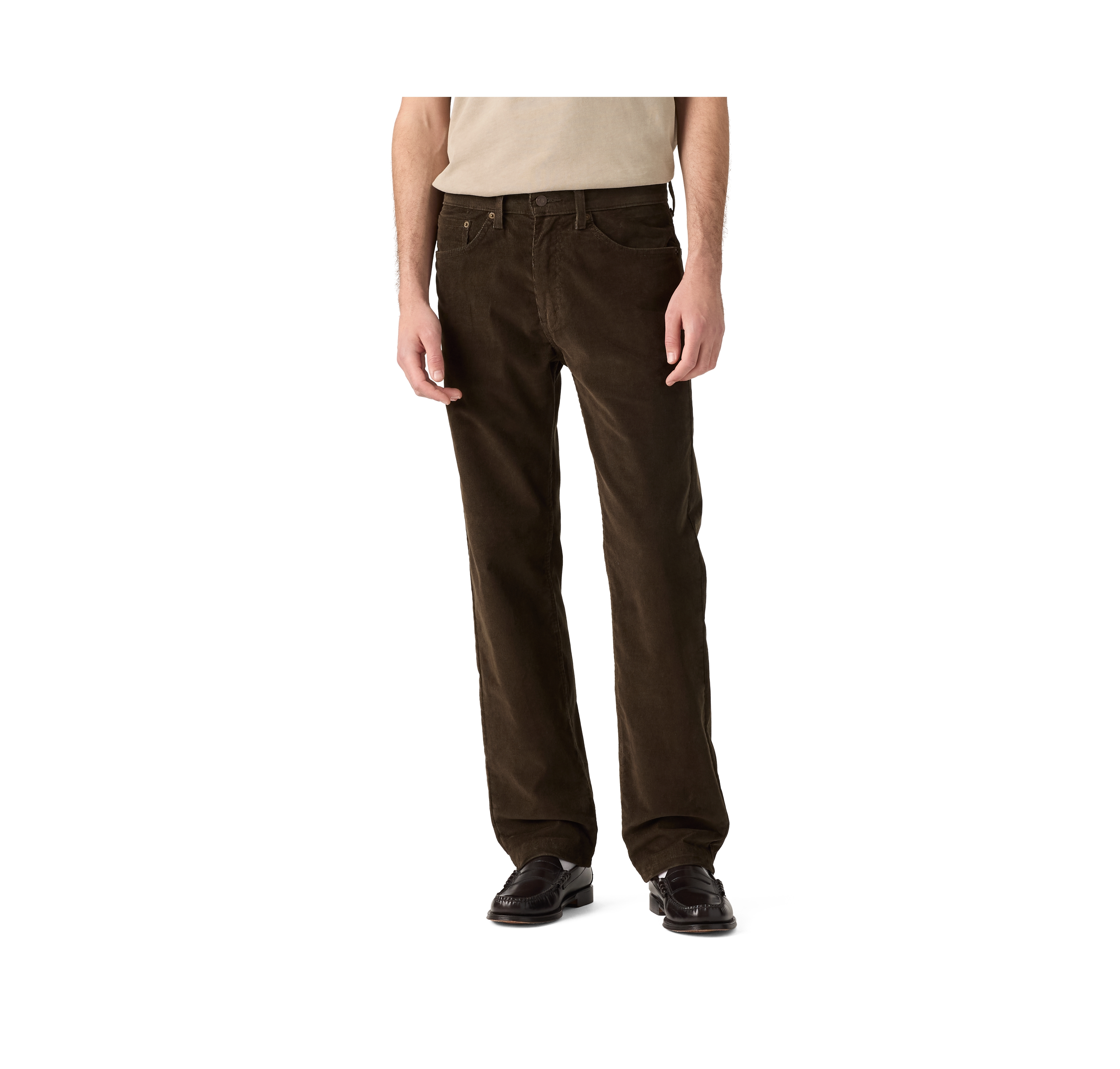 Levi's Men's 505 Regular-Fit Straight-Leg Corduroy Pants