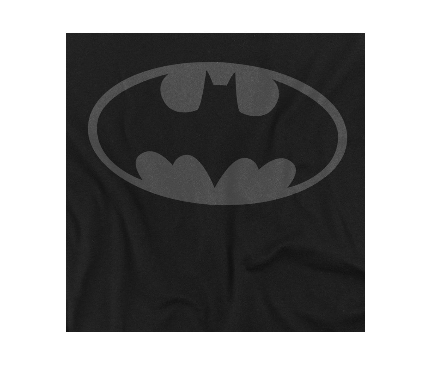 Мужская футболка Batman Classic Shield Logo Classic Fit, цвет: Чёрный — фото 2
