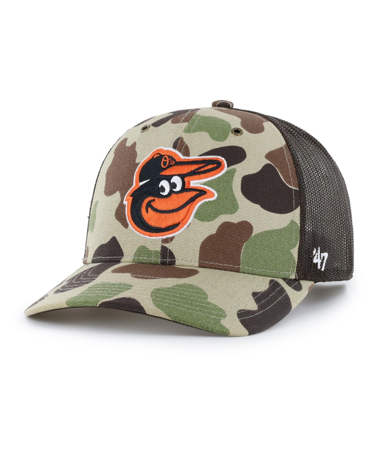 '47 Brand Men's Camo Baltimore Orioles Duck Camo Trucker Hat - Camo