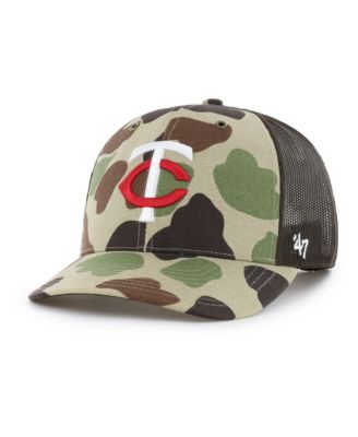 Men's Camo Minnesota Twins Duck Camo Trucker Hat