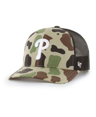 Men's Camo Philadelphia Phillies Duck Camo Trucker Hat