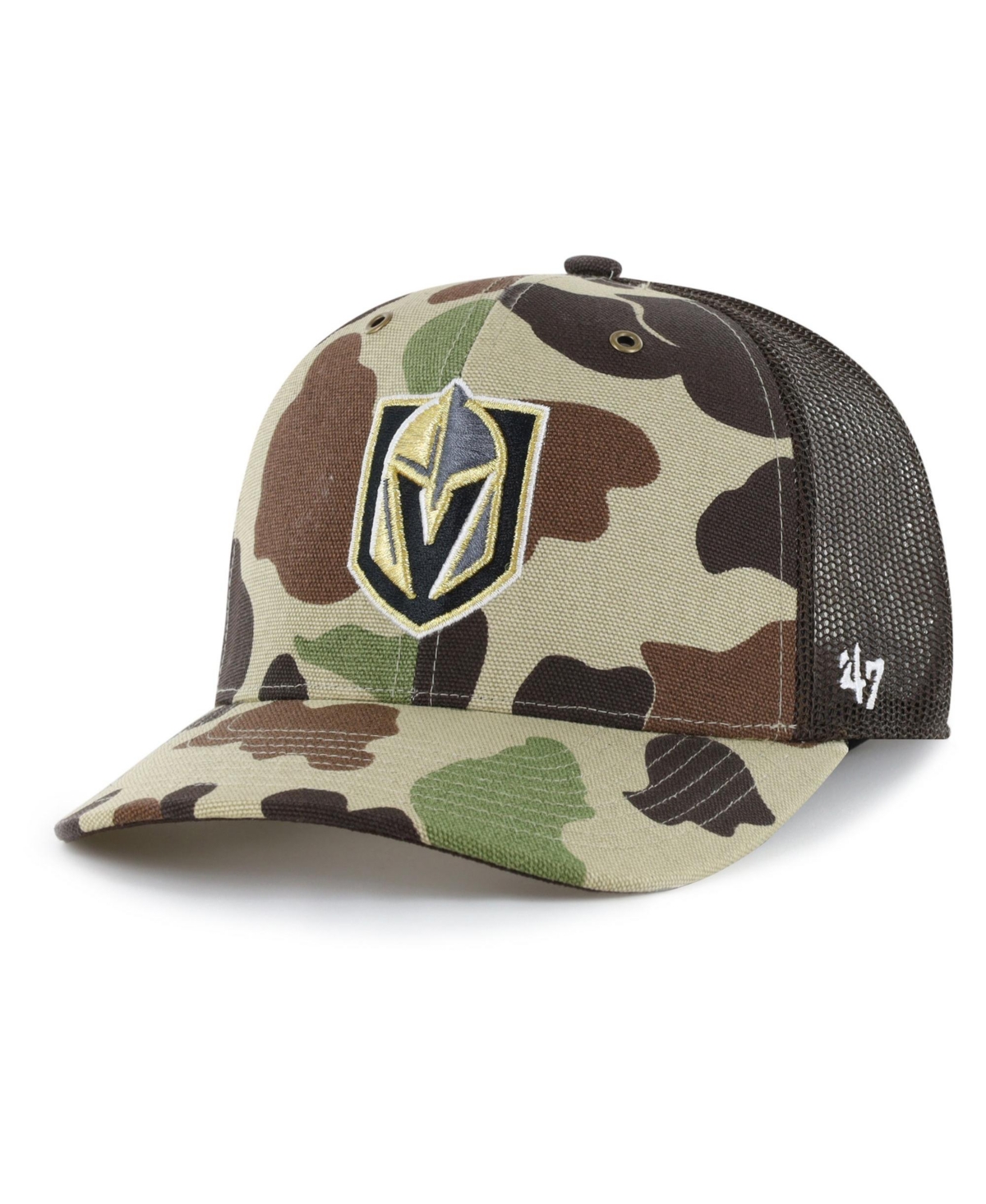 '47 Brand Men's Camo Vegas Golden Knights Duck Camo Trucker Hat