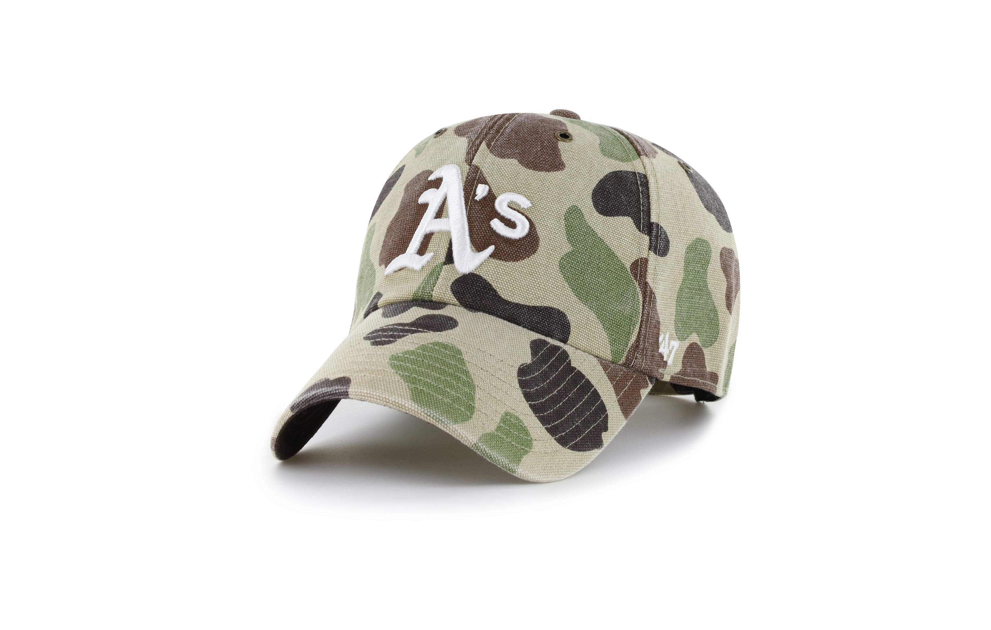 '47 Brand Men's Camo Athletics Duck Camo Clean Up Adjustable Hat