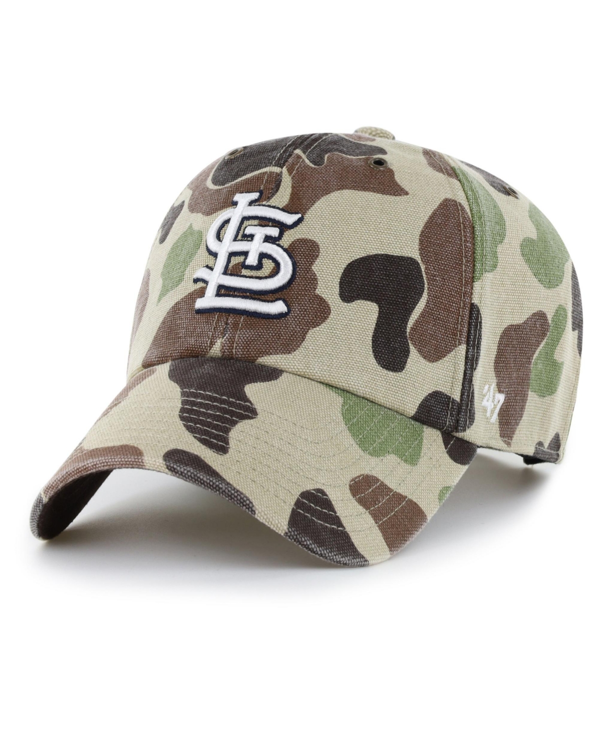 '47 Brand Men's Camo St. Louis Cardinals Duck Camo Clean Up Adjustable Hat - Camo