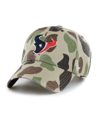 Men's Camo Houston Texans Duck Camo Clean Up Adjustable Hat