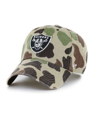 Men's Camo Las Vegas Raiders Duck Camo Clean Up Adjustable Hat
