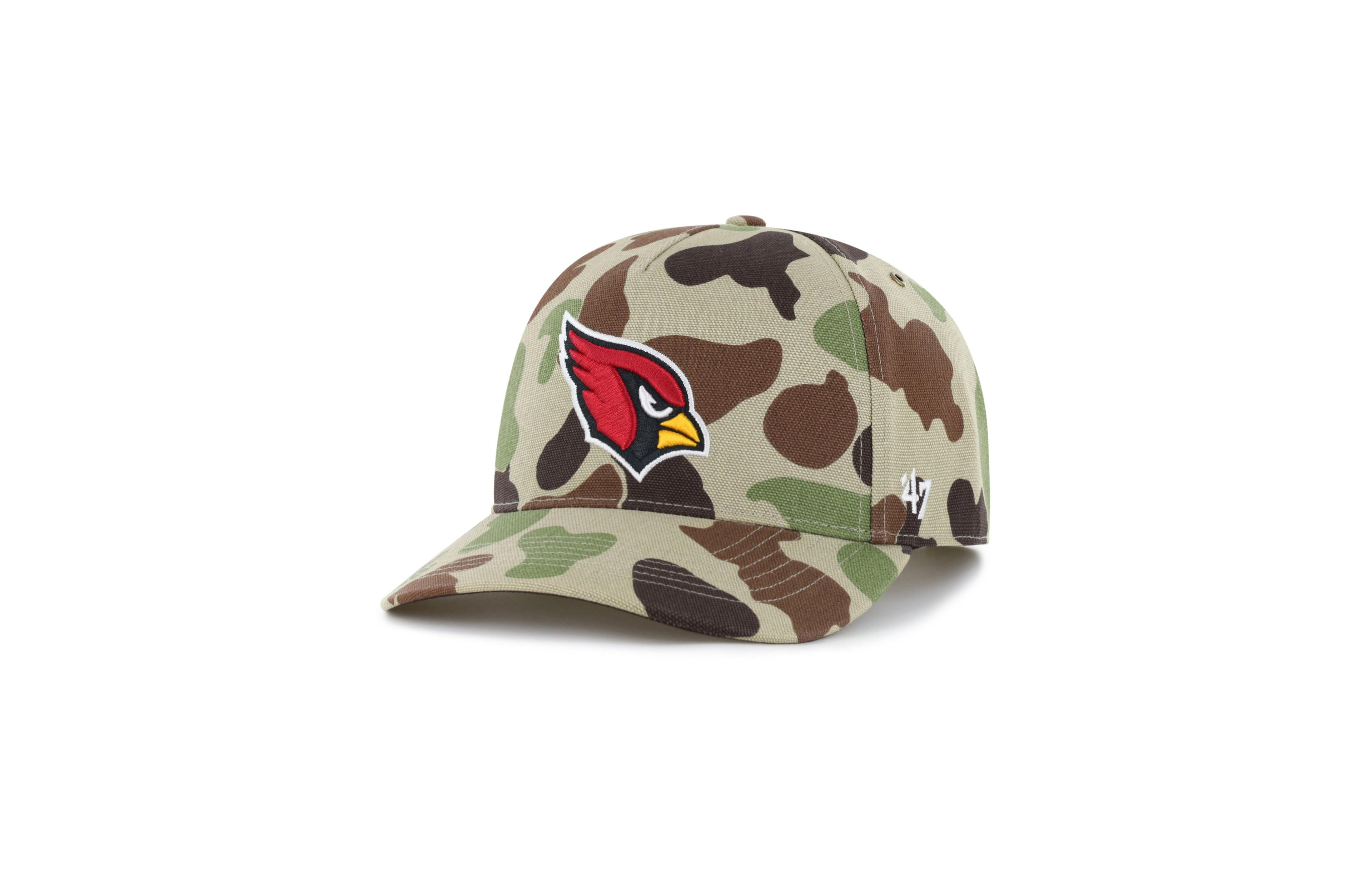 '47 Brand Men's Camo Arizona Cardinals Duck Camo Relaxed Hitch Hat