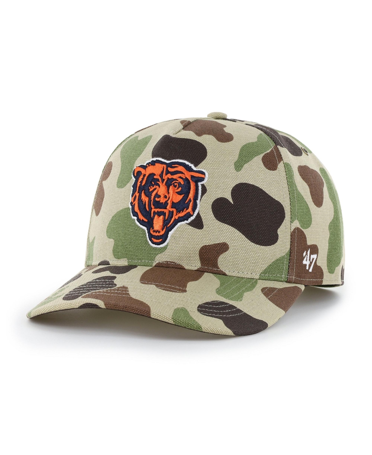 '47 Brand Men's Camo Chicago Bears Duck Camo Relaxed Hitch Hat - Camo