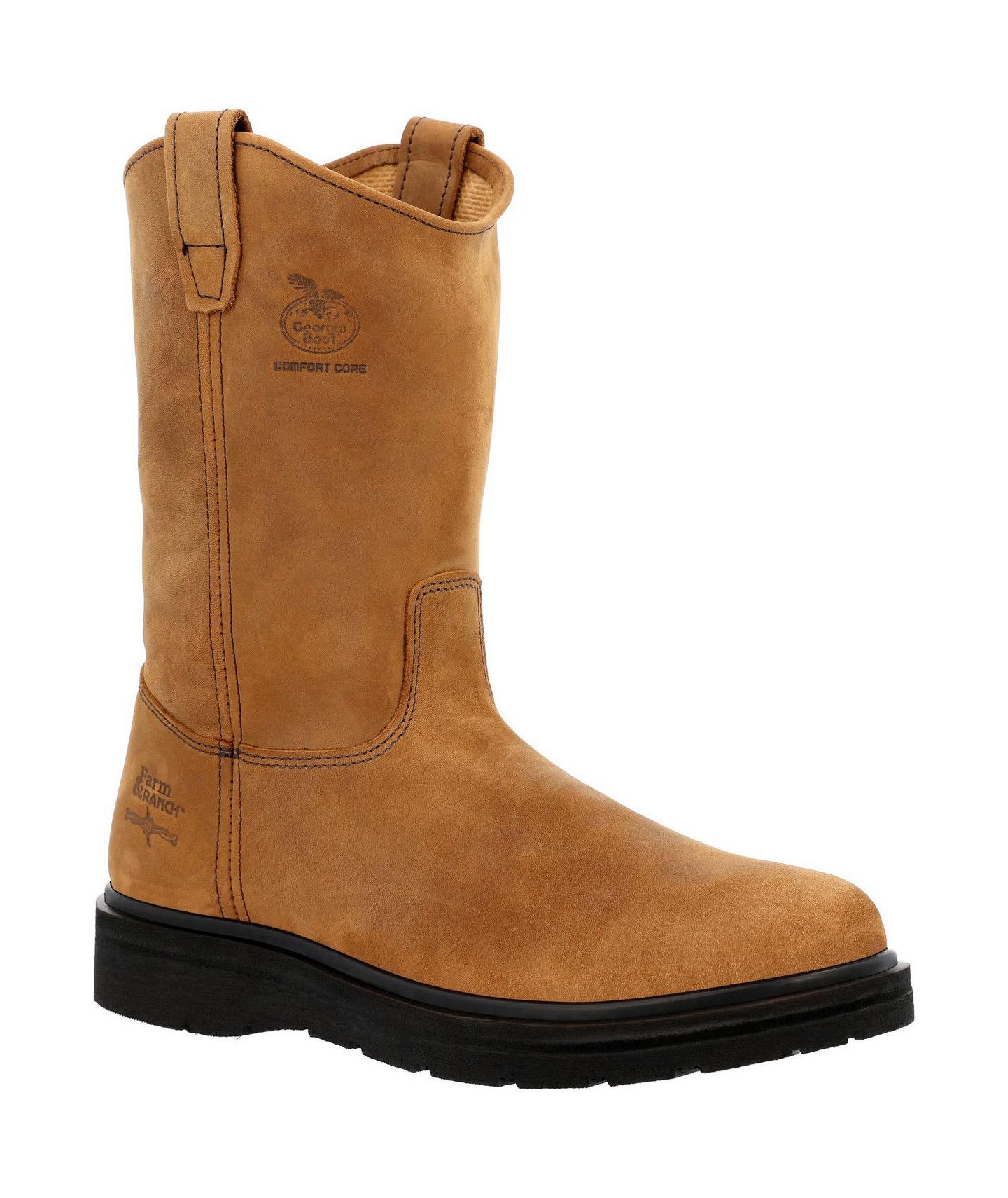 Мужские ботинки GEORGIA BOOT Farm and Ranch Pull On Work Boot, цвет: Рыжевато-коричневый — фото 4