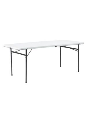 6 Foot Bi-Fold Plastic Folding Table