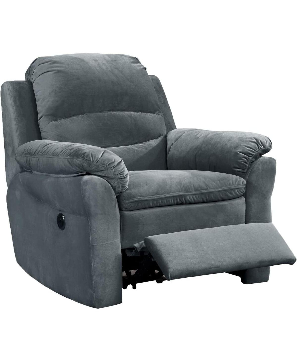 Streamdale Furniture Felix Collection Electric Power Recliner Chair - Gray