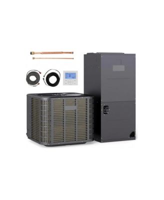 2 Ton 18 SEER2 Heat Pump System with Wall Thermostat