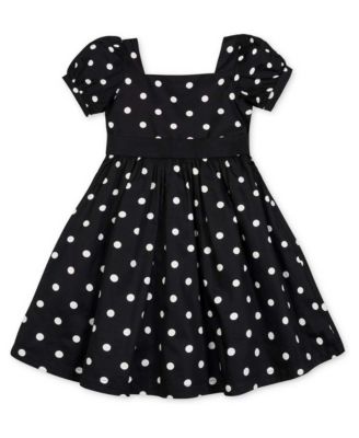 Girls' 2T - 12 Puff-Sleeve Party Dress