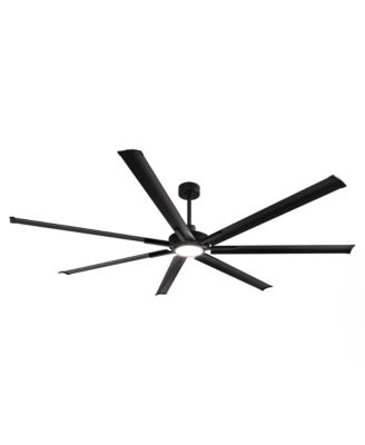 120" Industrial Matte 7 Blades Ceiling Fan with Remote