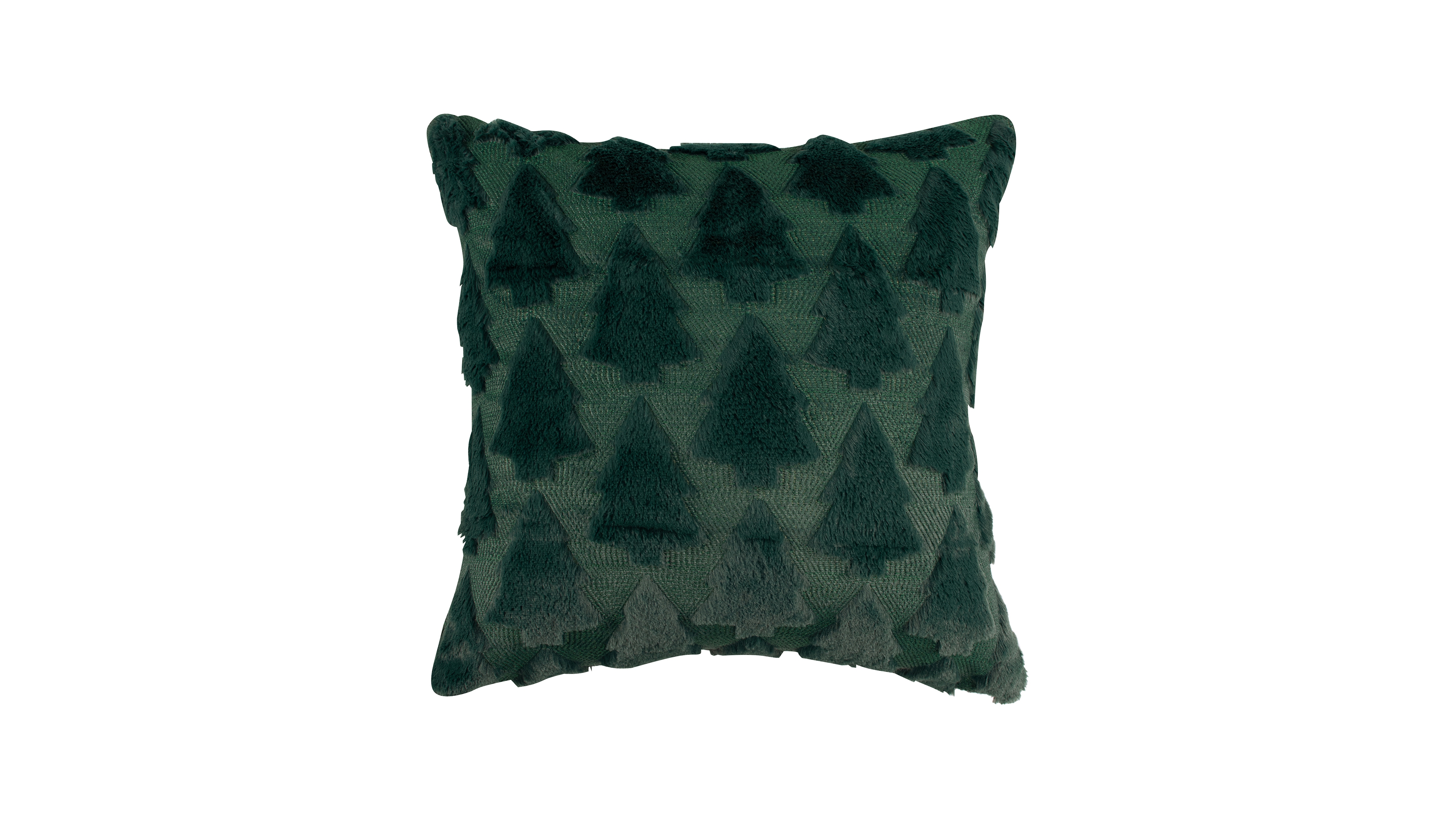 Levtex Home Pine Tree Jacquard Textured Decorative Pillow, 18" x 18"