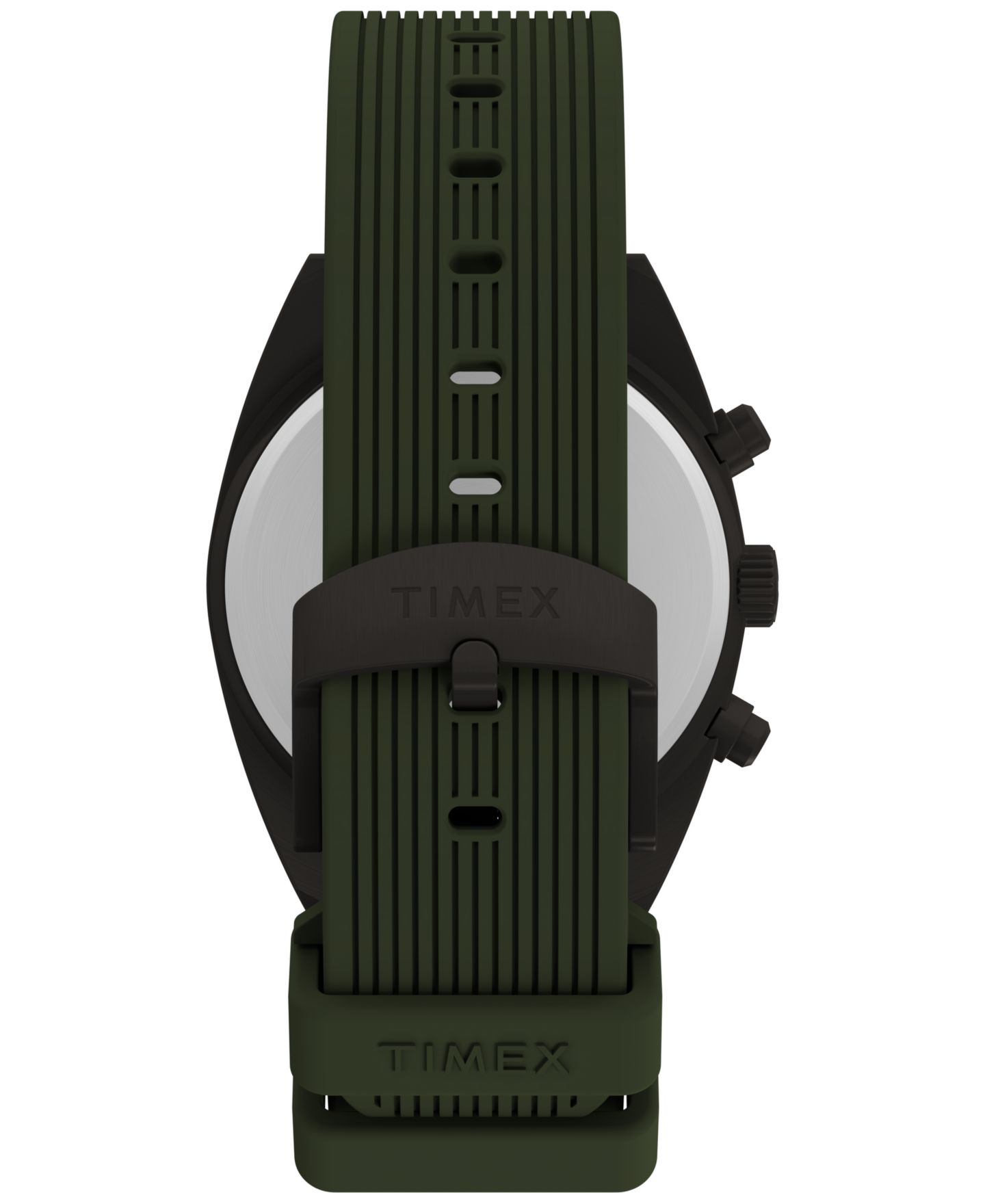 Мужские часы Timex Quartz Capstone Chronograph Green Silicone 41mm — фото 3