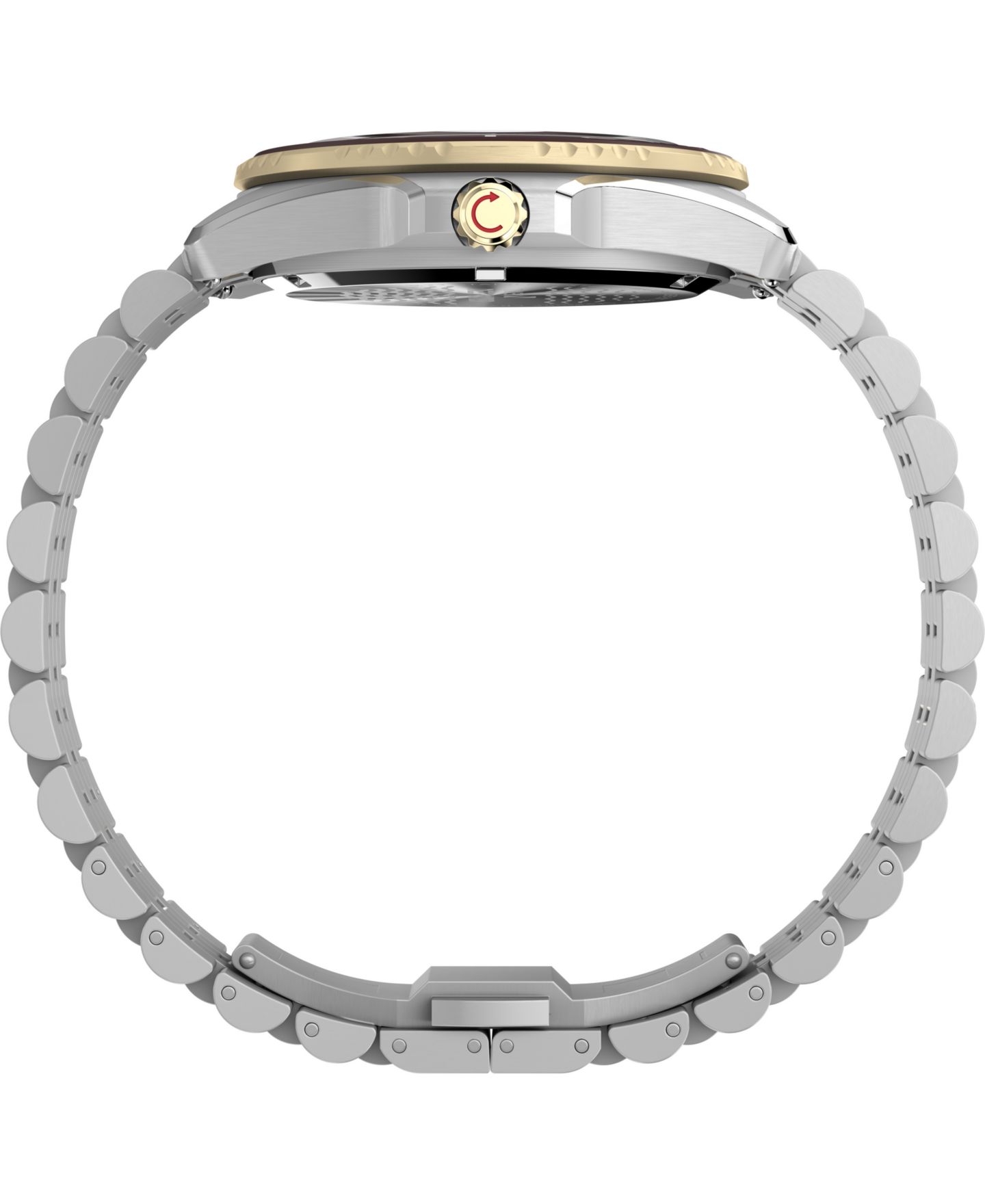 Мужские часы Timex Quartz Analog Deepwater Arctic Two-Tone Stainless Steel 40.5mm — фото 2