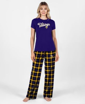 Women's Purple Minnesota Vikings Highland Sleep Set