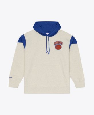 Men's Cream New York Knicks French Terry Hoodie