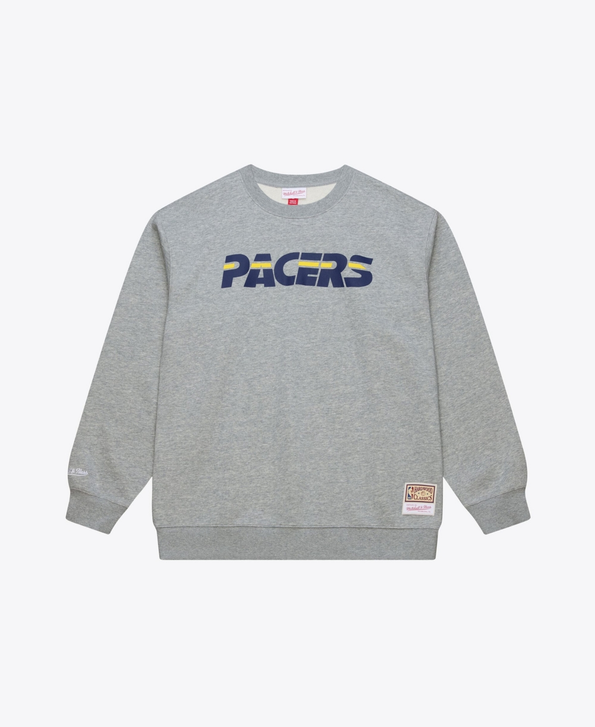 Mitchell & Ness Men's Heather Gray Indiana Pacers Walk-Off Fleece Sweatshirt