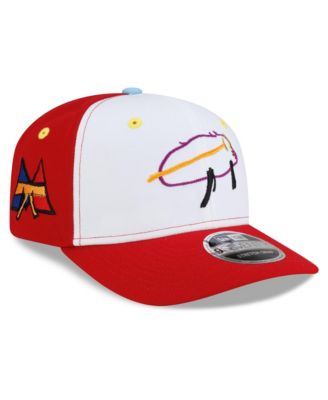 Men's Josh Allen White/Red Buffalo Bills Mason Billustration 9SEVENTY Adjustable Hat