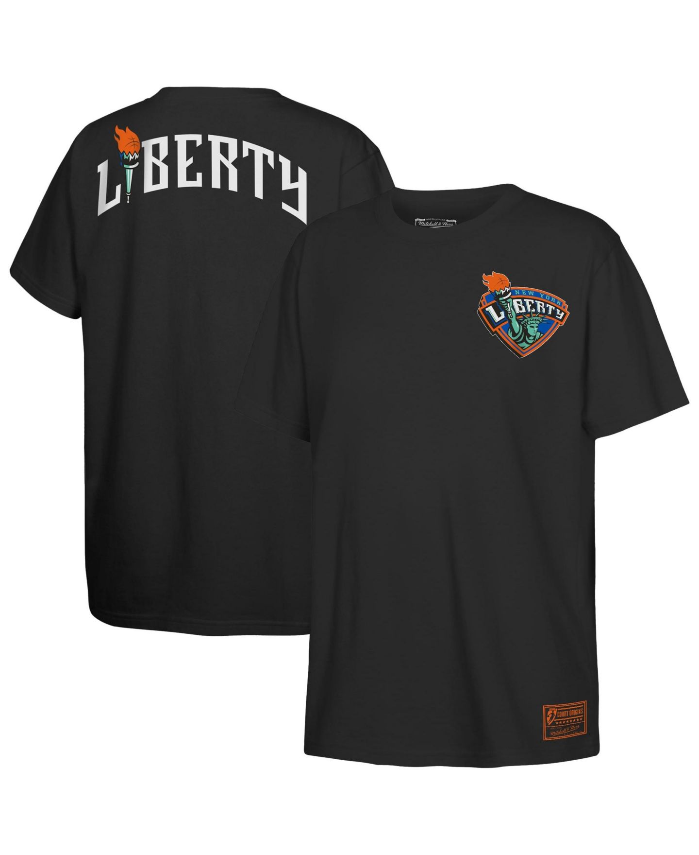 Детская футболка Mitchell & Ness Black New York Liberty Classic — фото 1