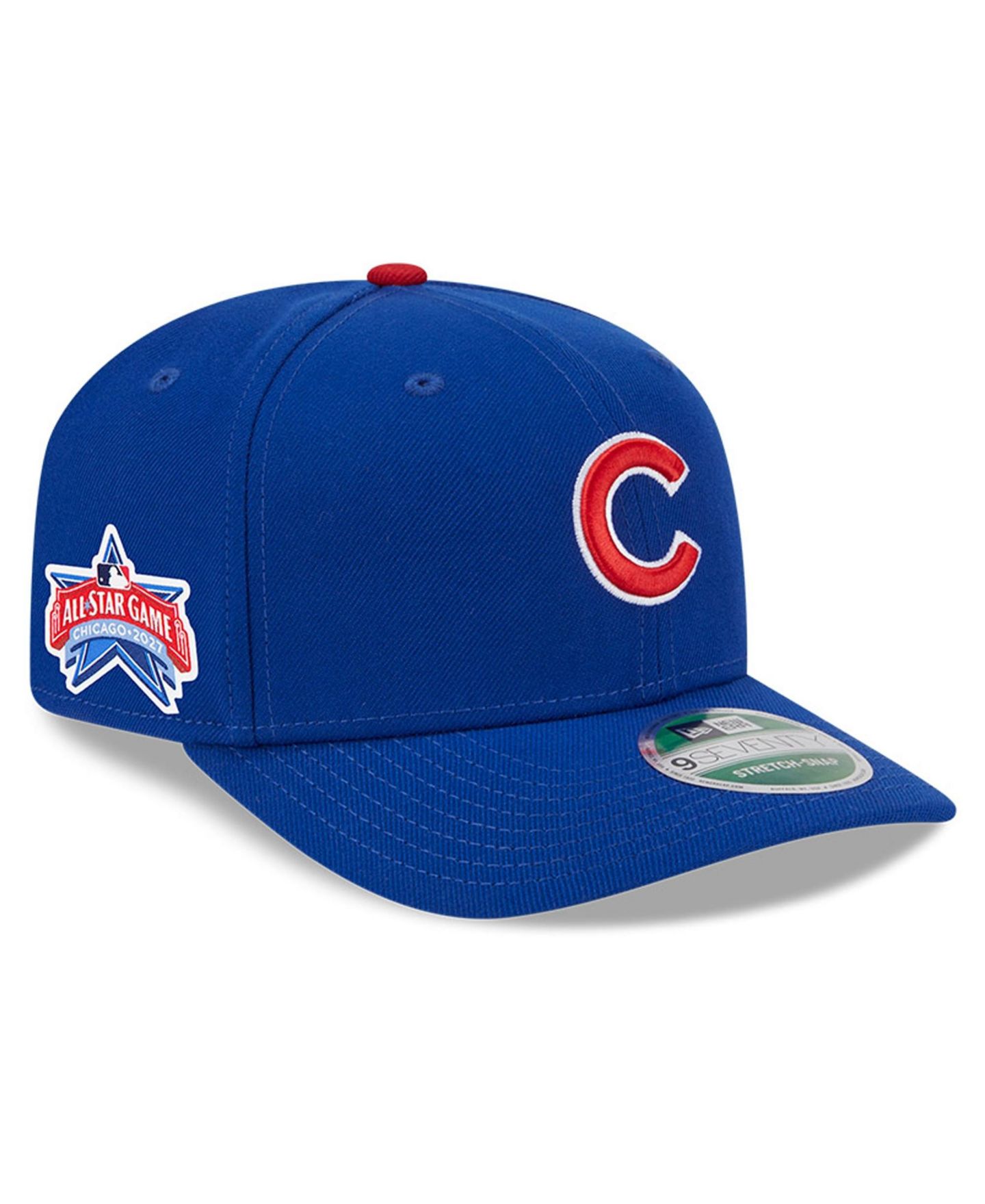 Мужская кепка New Era Royal Chicago Cubs 2027 MLB All-Star Game Player Replica 9SEVENTY Adjustable Hat — фото 1