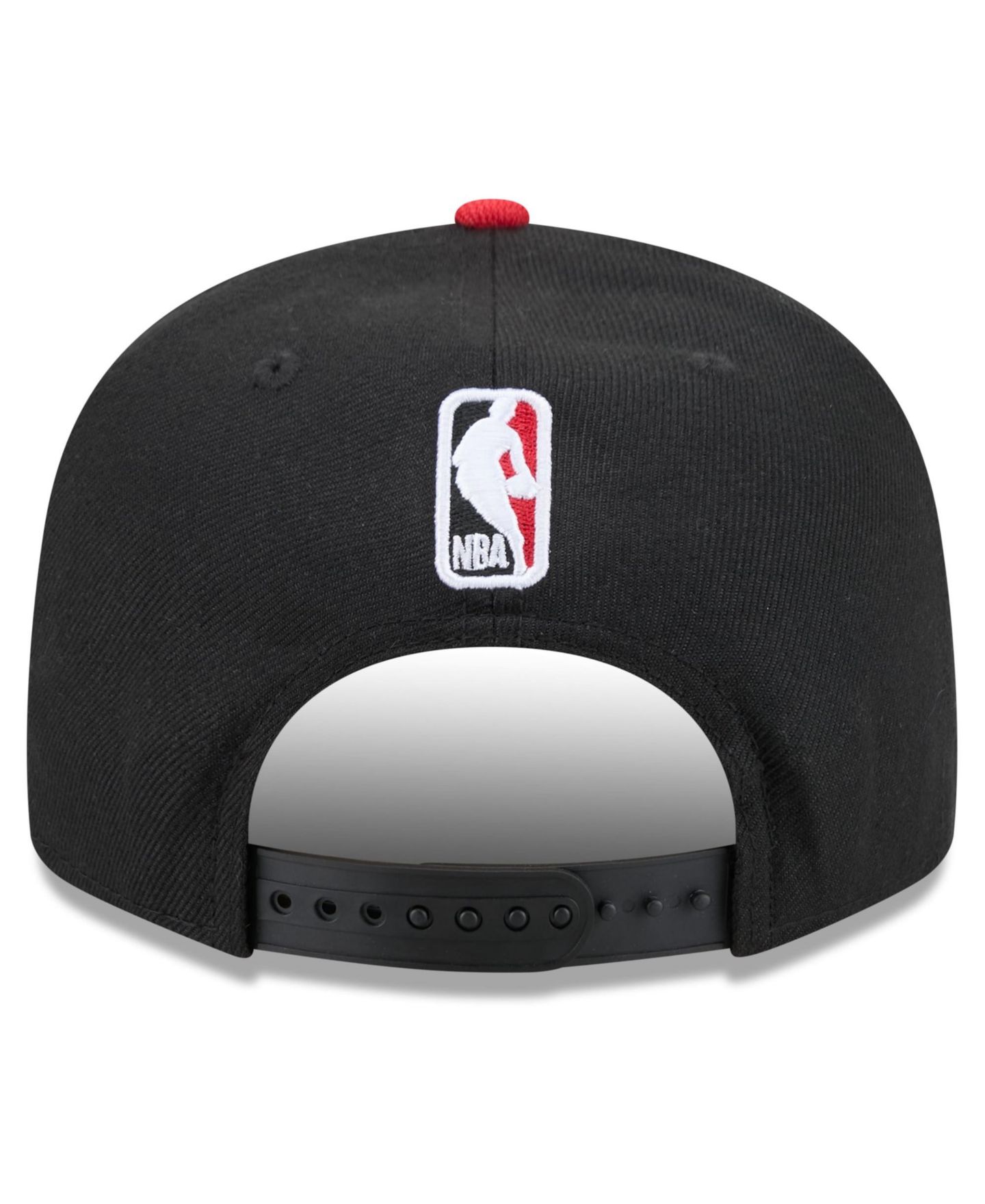 Мужские головные уборы New Era Black Portland Trail Blazers Two-Tone 9FIFTY Snapback Hat — фото 5