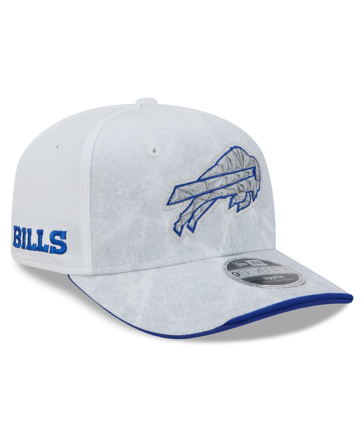 New Era Big Boys' and Girls' White Buffalo Bills Rivalries Collection 9SEVENTY Adjustable Hat - White