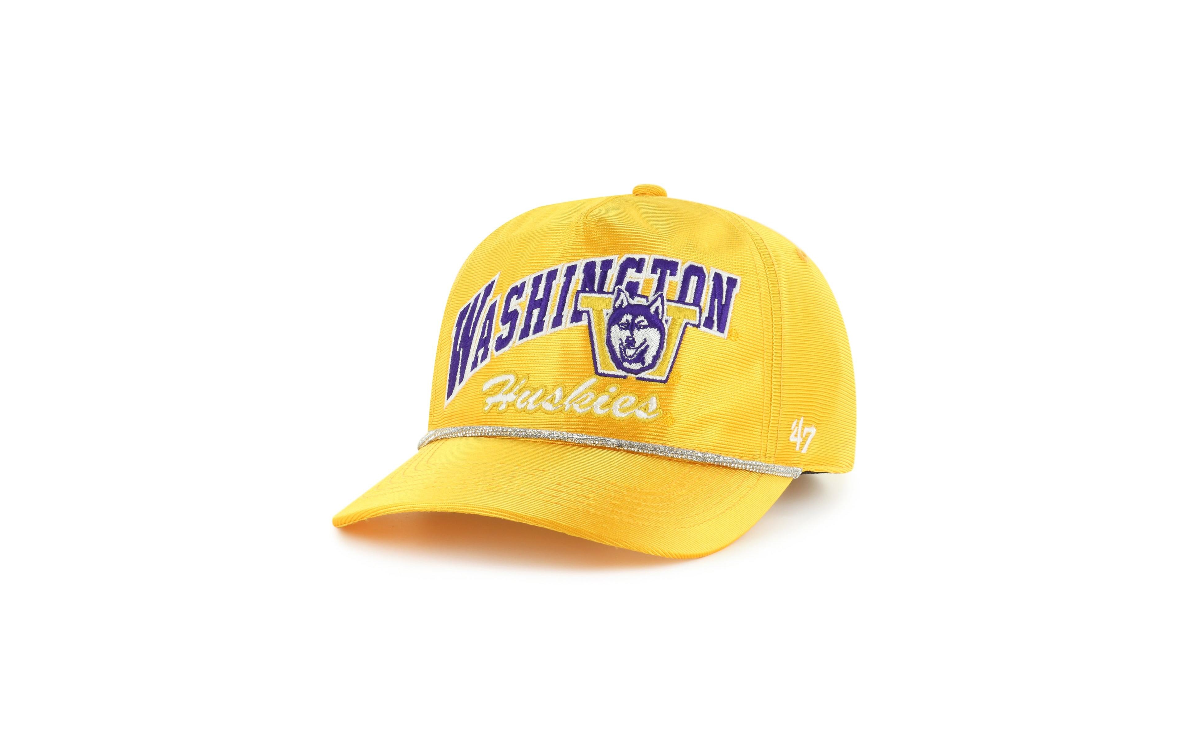 '47 Brand Women's Gold Washington Huskies Glitter Hitch Adjustable Hat