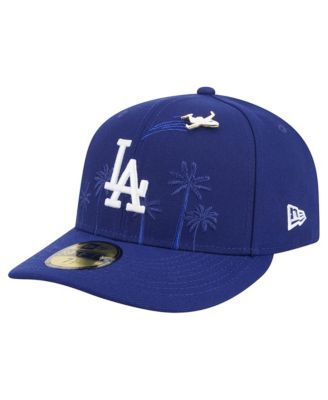 Men's Royal Los Angeles Dodgers City Icon Pin 59FIFTY Fitted Hat