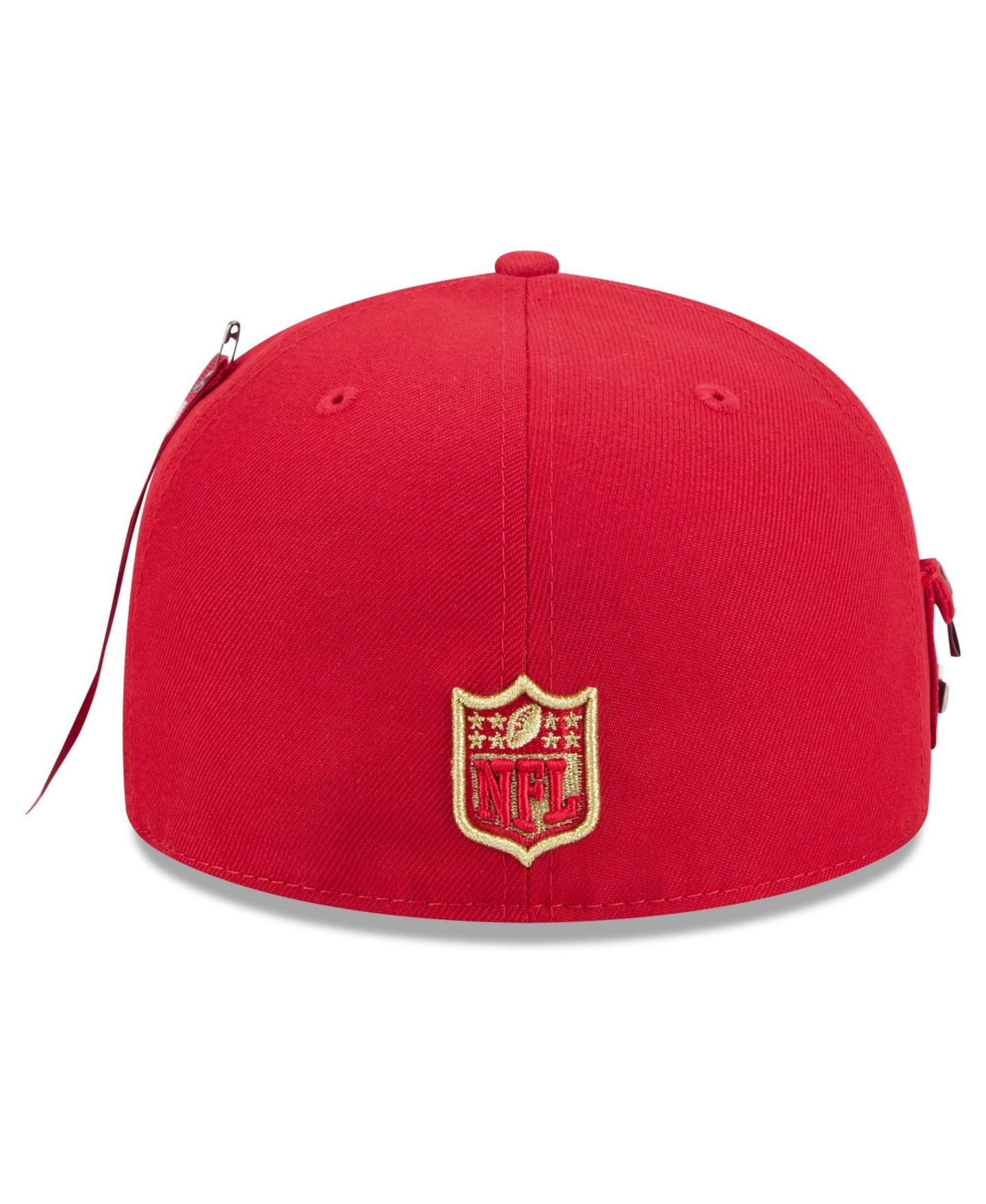 Мужская кепка New Era X Alpha Industries Scarlet San Francisco 49ers 59FIFTY Fitted Hat — фото 4