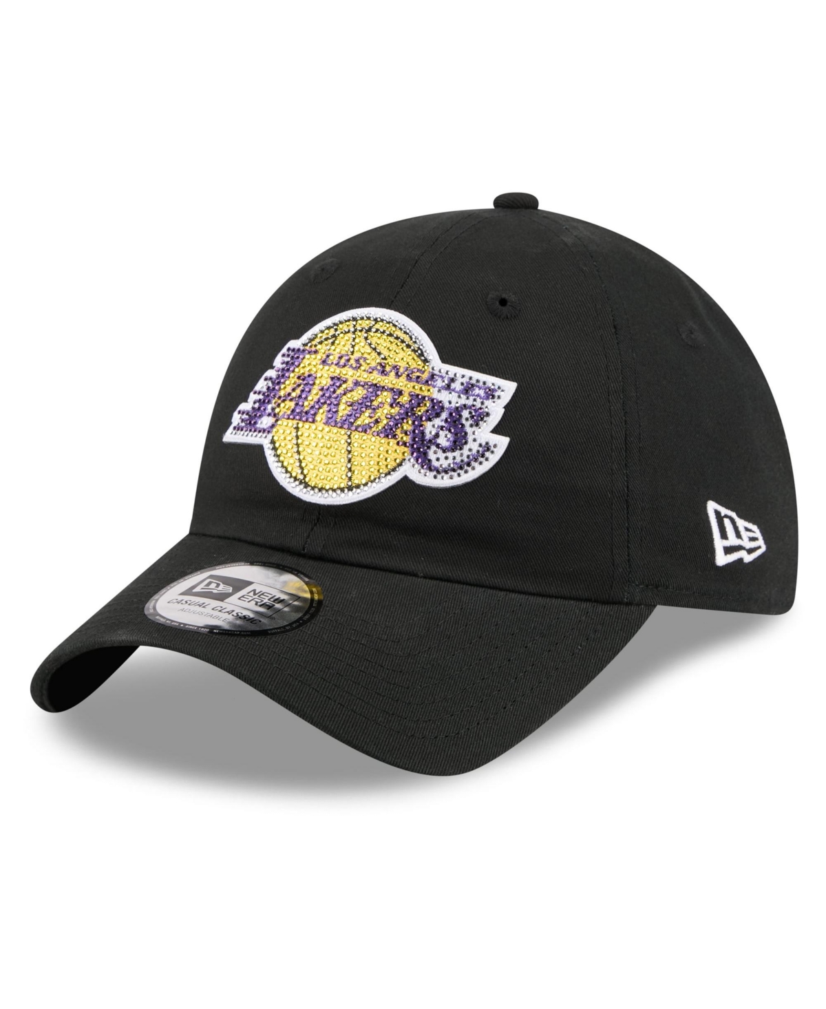New Era Men's Black Los Angeles Lakers 2026 Nba Draft Casual Classic Adjustable Hat - Black