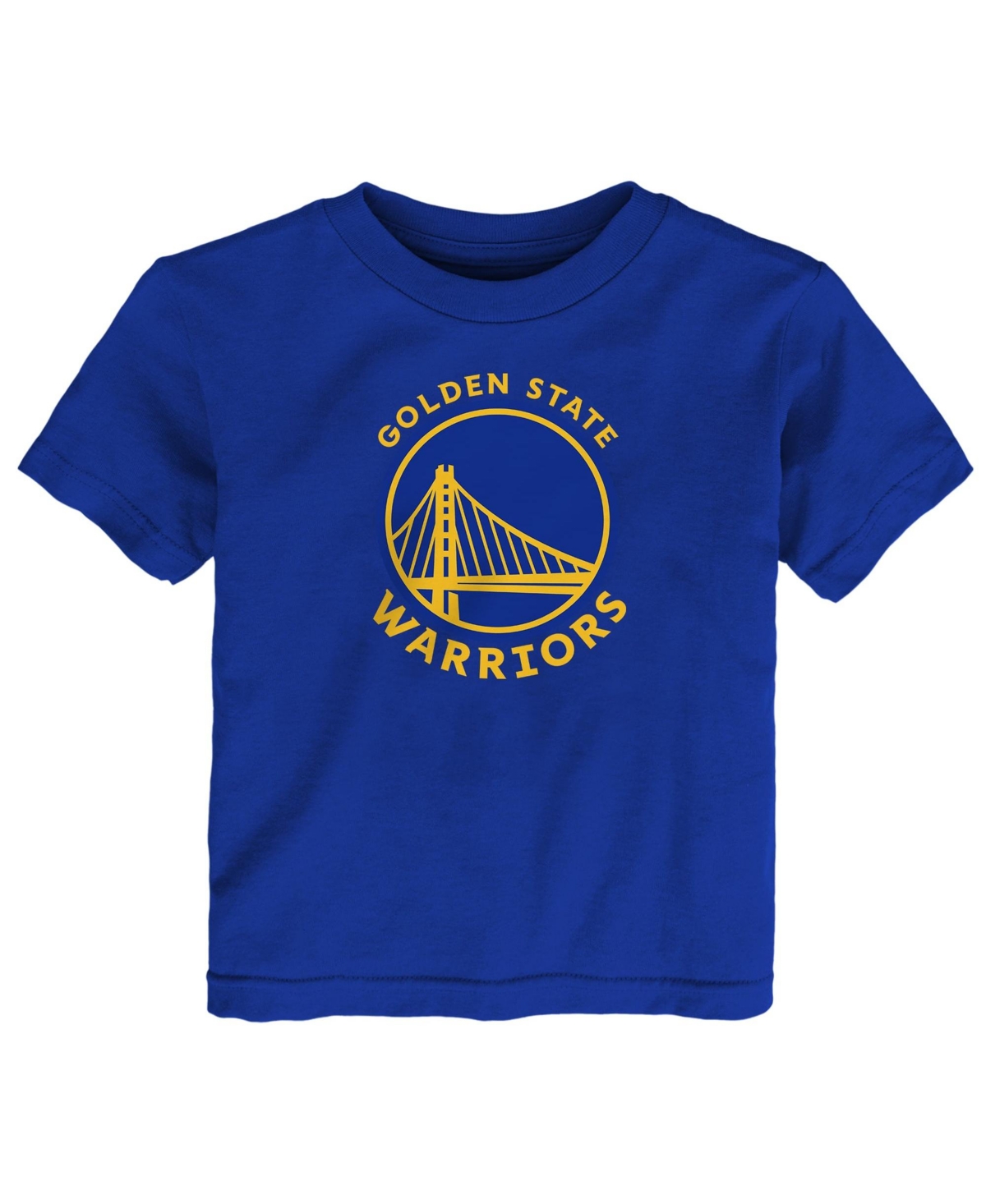 Outerstuff Baby Boys' and Girls' Royal Golden State Warriors Primary Logo T-Shirt - Royal