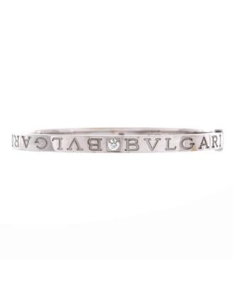 Bvlgari Bvlgari Diamond Bangle Bracelet (0.26 ct. t.w.) in 18K White Gold