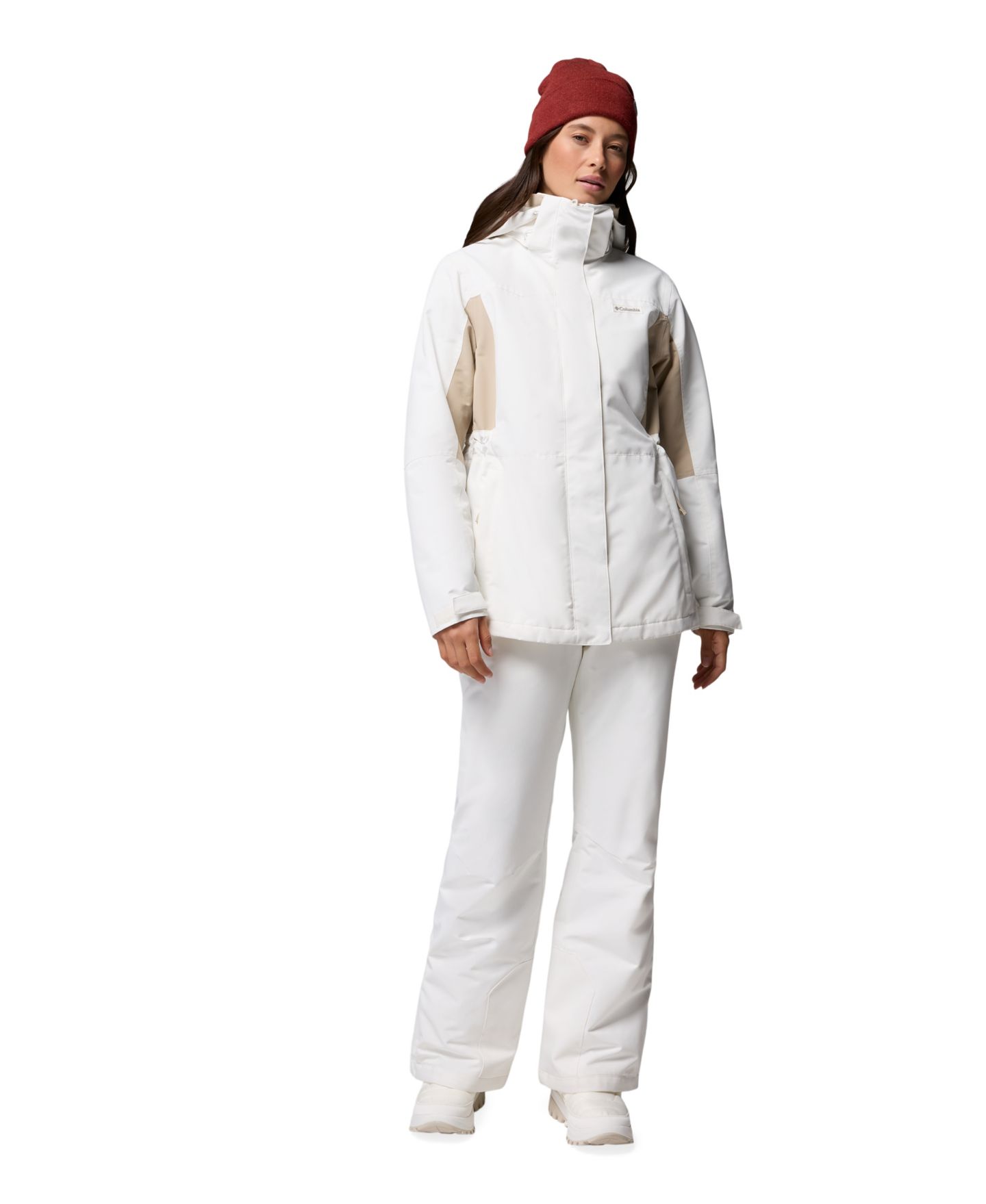 Женская куртка Columbia Bugaboo IV 3-in-1 Hooded Short, цвет: Чёрный — фото 20