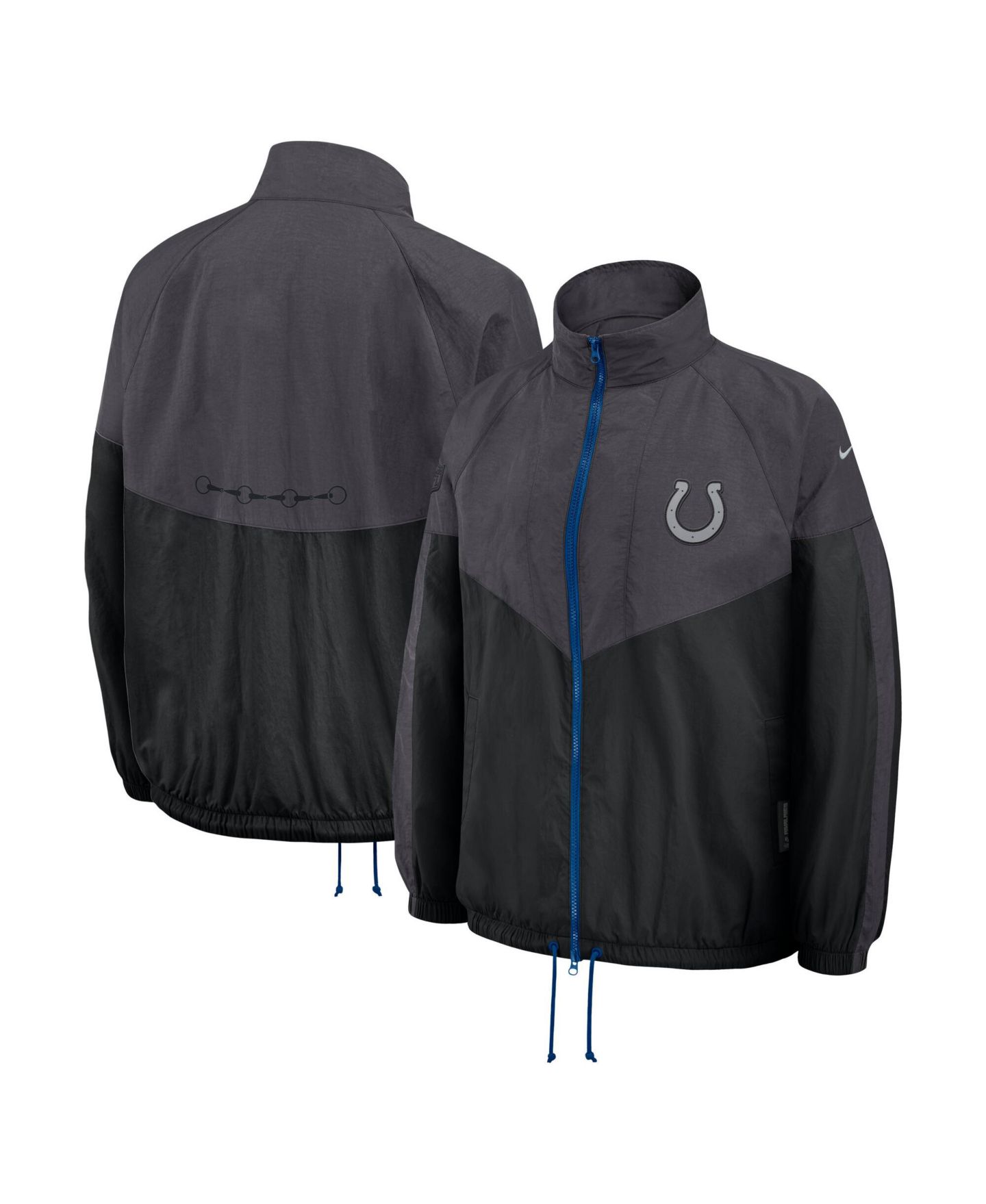 Мужская куртка Nike Anthracite Indianapolis Colts 2026 Rivalries Collection Oversized — фото 1