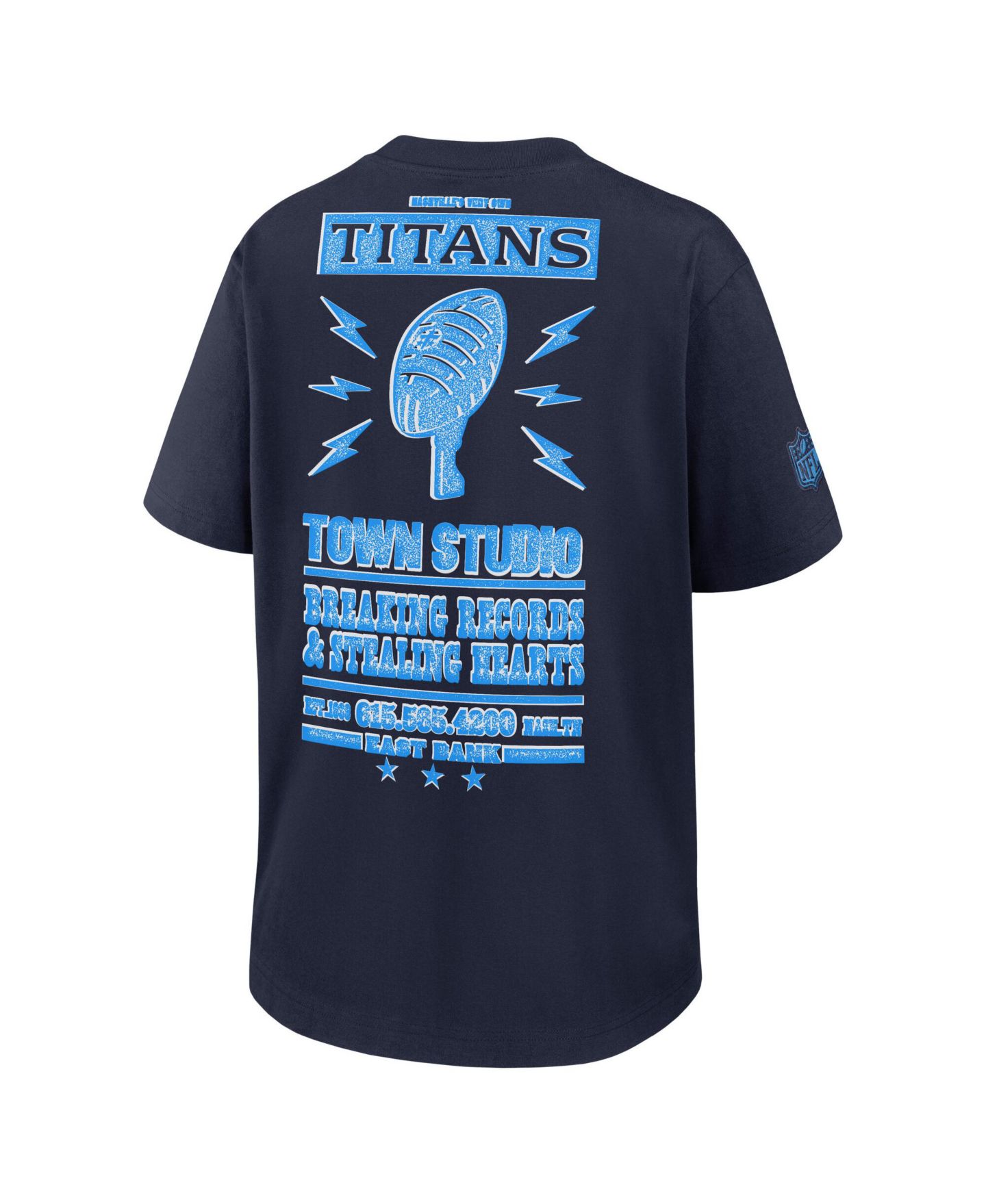 Мужская футболка Nike College Navy Tennessee Titans 2026 Rivalries Collection Boyfriend — фото 5