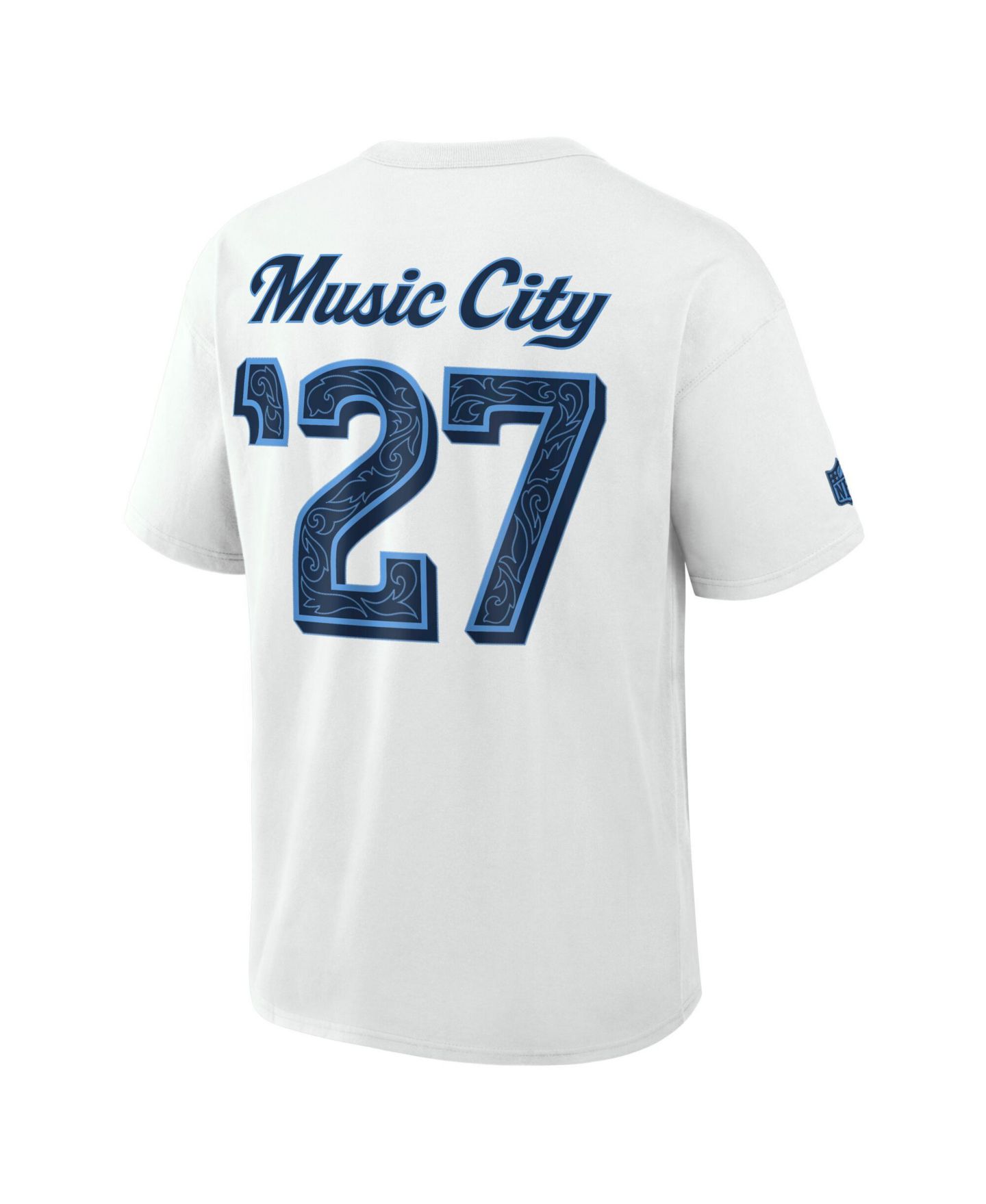 Мужская футболка Nike Cream Tennessee Titans 2026 Rivalries Collection Max90 — фото 4