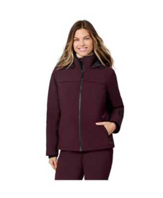 Women's Thermo Super Softshell Hooded Wind- and Water-Resistant Jacket