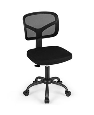 Height-adjustable Kids Study Chair, Swivel Mesh Desk Chair with 5 Rolling Casters