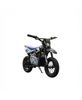 Kids Electric Dirt Bike 36V with Brushless Motor Up to 9.9 MPH Inflatable Tires Rear Suspension for Ages 6+ years