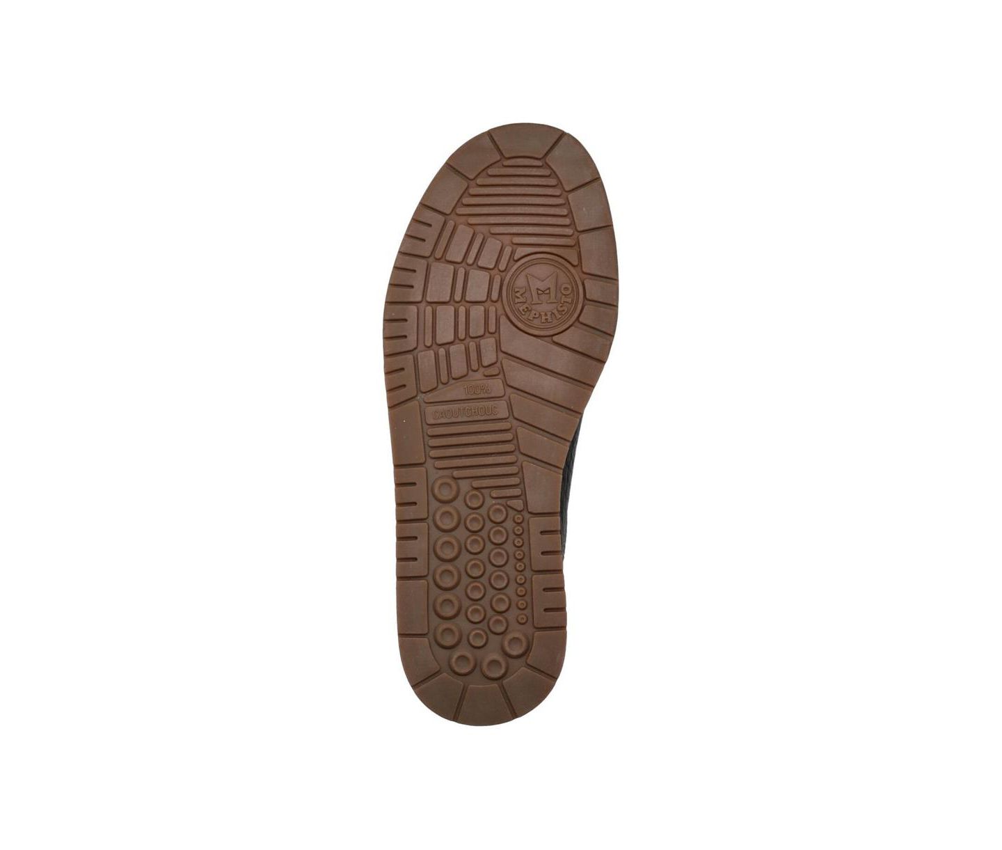 Мужские кроссовки Mephisto Match Full-Grain Leather Arch Support, цвет: Коричневый, вариант 1 — фото 6
