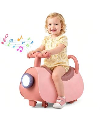 Scoot Car Smooth Gliding with Music and Headlight Ride-On, 55 lbs, Ages 1+