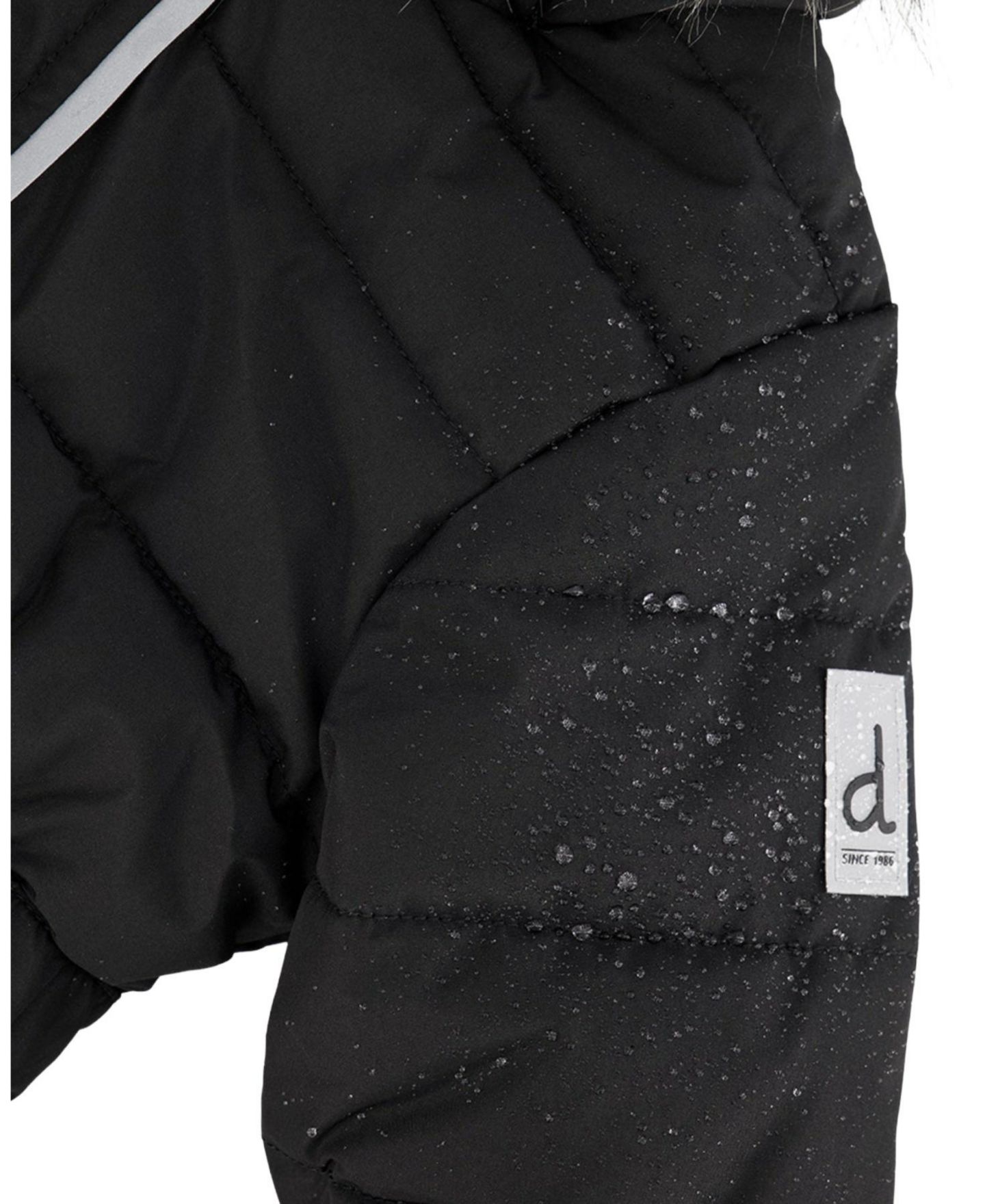 Комбинезон Deux par Deux ( 6M to 24M) Unisex Original One Piece Puffy Snowsuit with Removable Mittens and Boots для мальчиков-малышей, цвет: Чёрный — фото 9