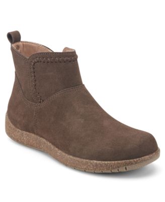 Women's Rosin Cross-Stitch Side Zip Booties