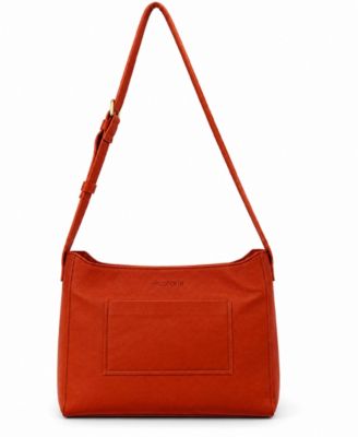 Brigitte Leather Minimalist Crossbody Handbag